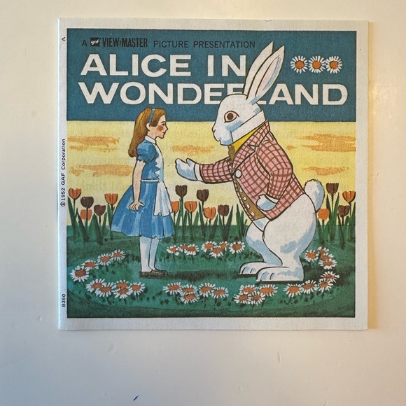 View-Master Alice in Wonderland Vintage Reels Set and Booklet - Picture 2 of 7
